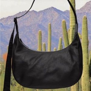 Baggu Leather Crescent Bag